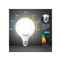 Lampada a led A5 G95 (15W,E27,6400K)