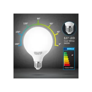 Lampada a led A5 G95 (15W,E27,6400K)