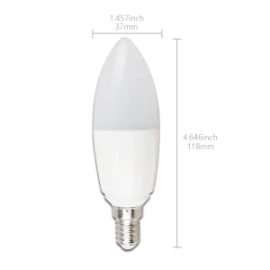 Lampada a led A5 C37 (9W,E14,3000K)
