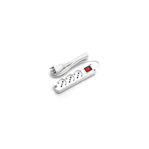 Multipresa a 3 vie 3mt. MAX. 2500W
