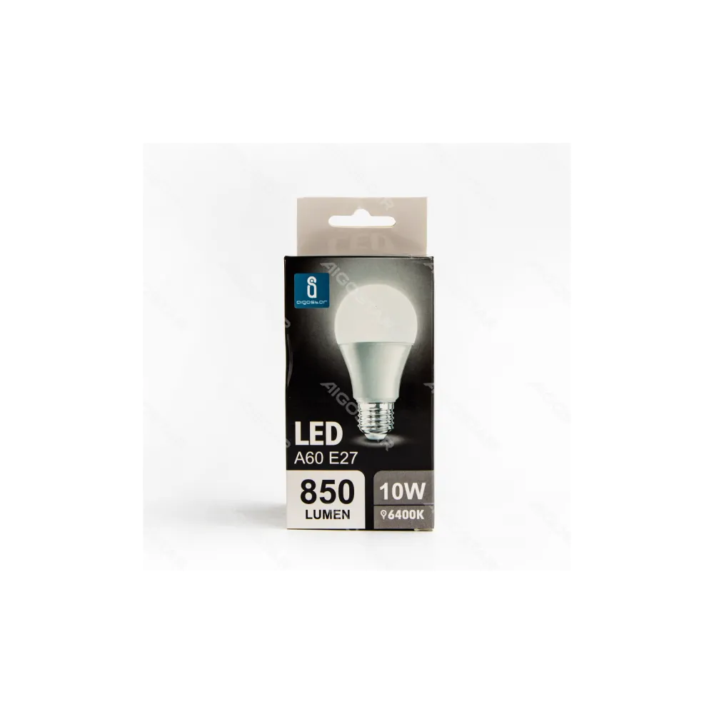 Lampada a led A5 A60 (10W,E27,6400K)