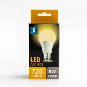Lampada a led A5 AG0 (9W,E27,3000K)