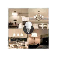 Lampada a led A5 G45 (9W,E27,3000K,LUCE CALDA)