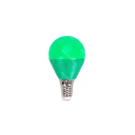 Lampada a led A5 G45 (4W,E14,LUCE VERDE)