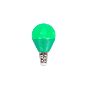 Lampada a led A5 G45 (4W,E14,LUCE VERDE)