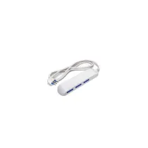 Multipresa a 6 vie senza interruttore 16A 1,5m 3G1.0mm² bianca