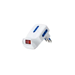 ADATTATORE 3 VIE CON INTERRUTTORE DA 16A A 10/16A