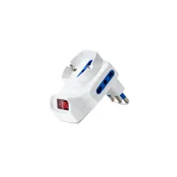 Adattatore a 3 vie con interruttore 16AT010A/16A