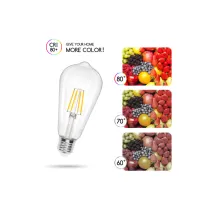 Lampada a led FILAMENT ST64 E27 4W 2700K/CLEAR