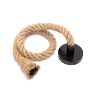 PORTALAMPADA IN CORDA DI CANAPA E27 60W