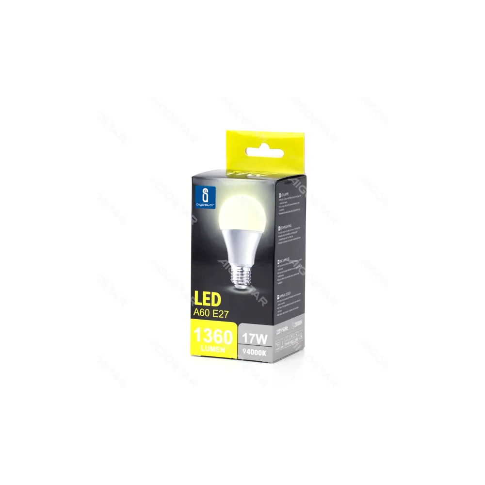 Lampada a led A5A60ANGLE E27 17W4000K/COLORBOX