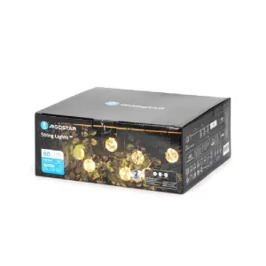 CATENA LUMINOSA LED A BASSA TENSIONE 8M