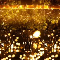 CATENA LUMINOSA LED A BASSA TENSIONE 10M 250 Led Luce Calda