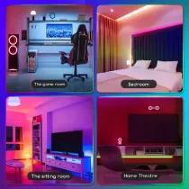 STRISCIA LUMINOSA A LED BASSA TENSIONE 3M