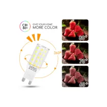 Lampada a led G9 4W 6500K/NO FLICKER