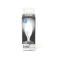 Lampadina LED C37 E14 4W 6500K