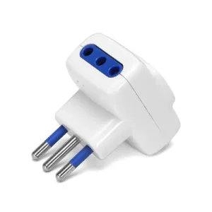 ADATTATORE A 3 VIE 10A BIANCO - Multipresa