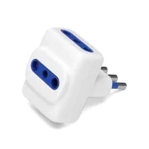 ADATTATORE A 3 VIE 10A BIANCO - Multipresa