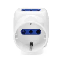 ADATTATORE A 3 VIE 10A BIANCO Multipresa