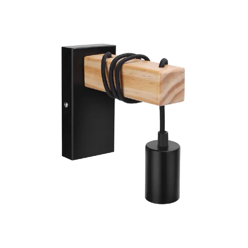 LAMPADA DA PARETE CON POR.LAM.E27M60WE27