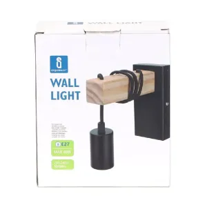 LAMPADA DA PARETE CON POR.LAM.E27M60WE27