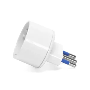 ADATTATORE A 1 VIA 10A BIANCO