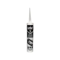SILICONE UNIVERSALE TRASPARENTE ACETICO QFAST 280 GR SELSIL