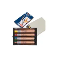 MATITE ACQUERELLABILI BRUYNZEEL, SET IN SCATOLA ESTRAIBILE, 12 MATITE + 1 PENNELLO