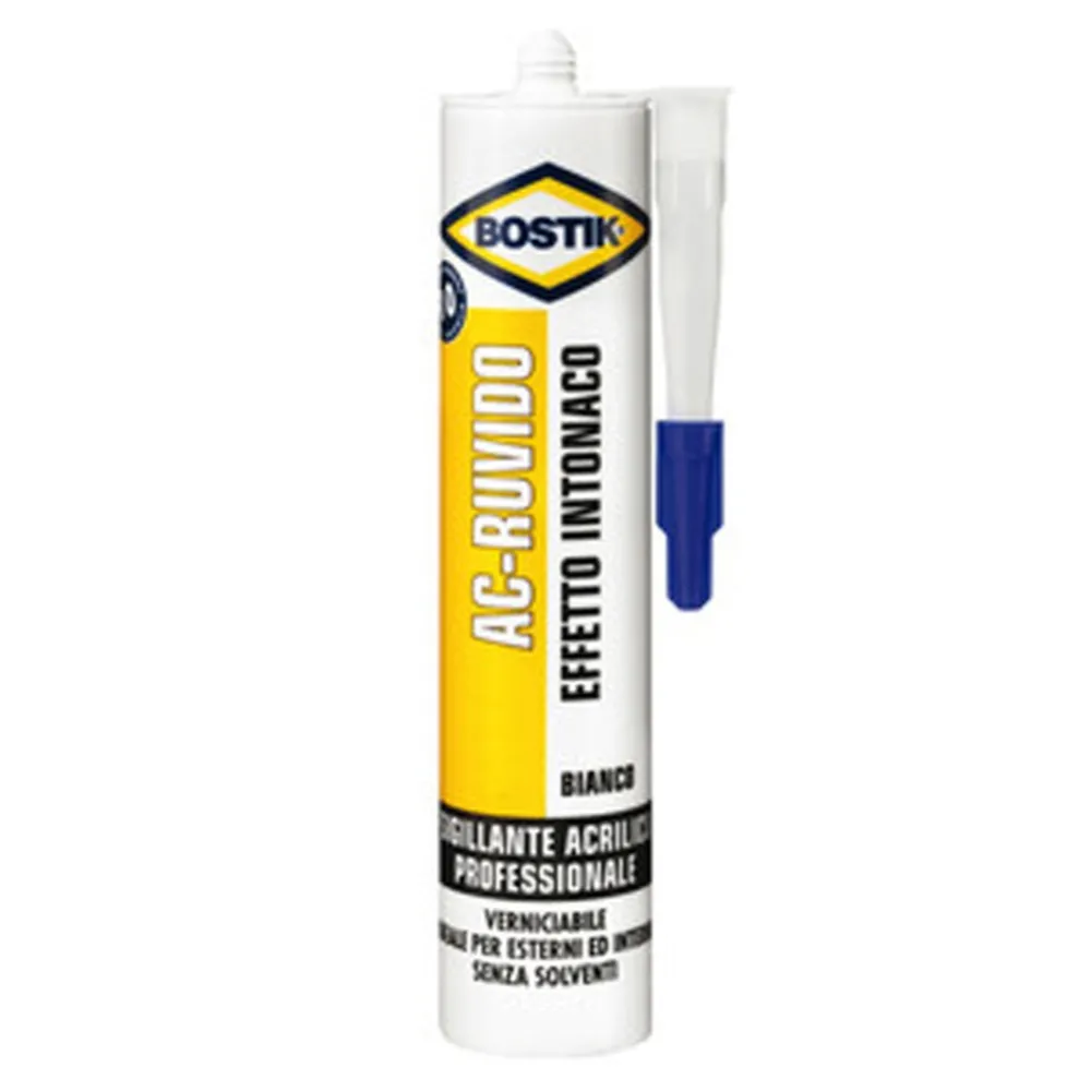 BOSTIK SIGILLANTE AC-RUVIDO 300ML EFF.INT.BCO