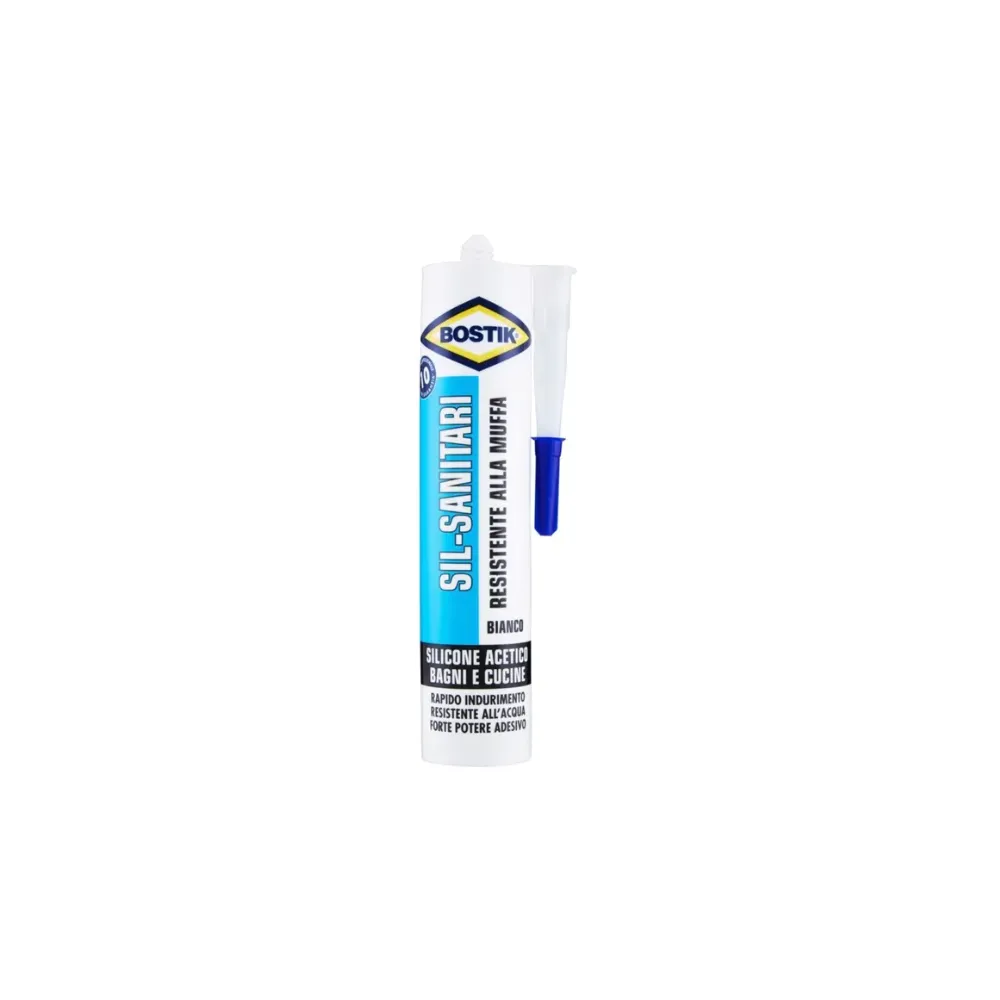 BOSTIK SILICONE SANITARI BIANCO 280ML