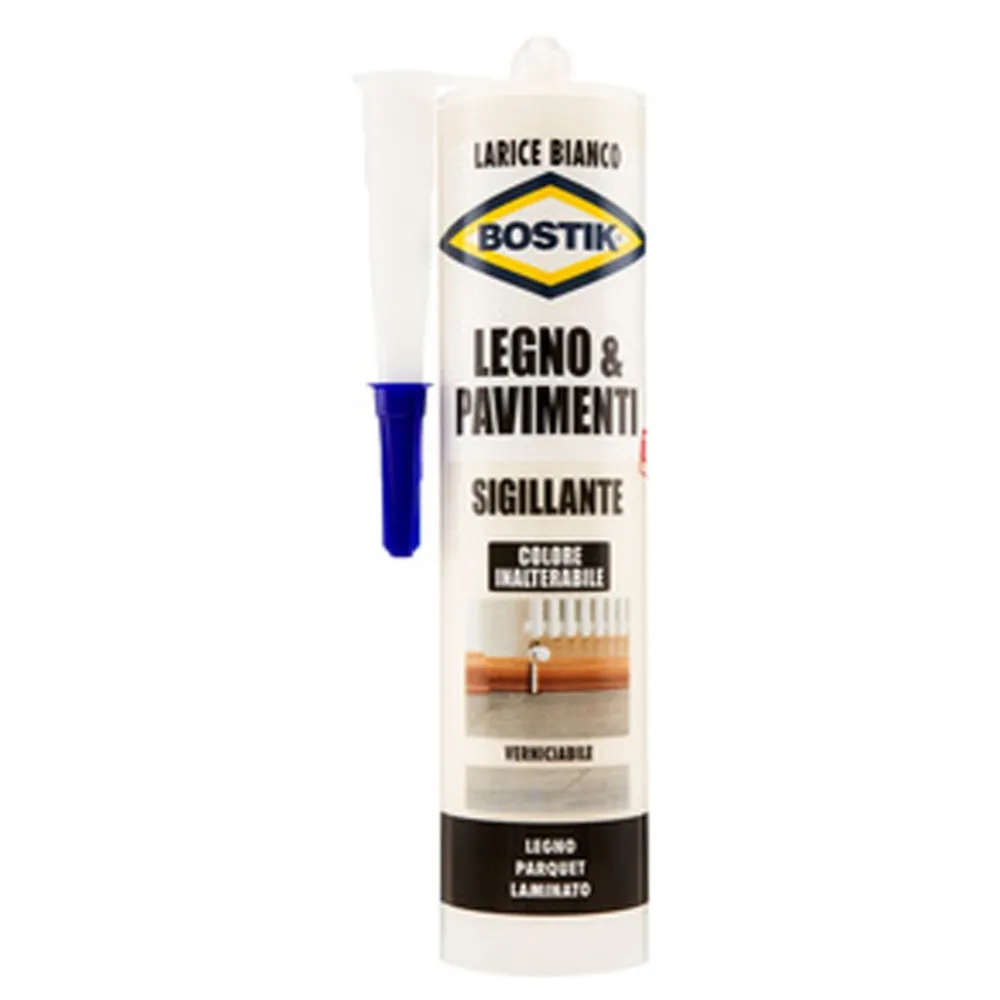 BOSTIK SIGILLANTE LEGNO&PAV.300ML BIANCO L. BOSTIK SIGILLANTE LEGNO&PAV.300ML BIANCO L.