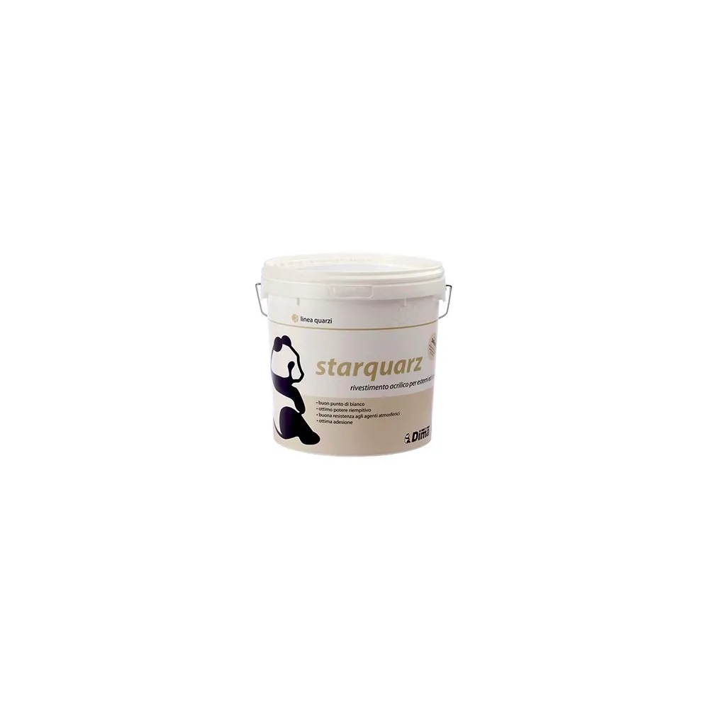 STARQUARZ BIANCO RIVESTIMENTO ACRILICO 4 LT STARQUARZ BIANCO RIVESTIMENTO ACRILICO 4 LT