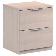 KIT COMODINO DUE CASSETTI ROVERE