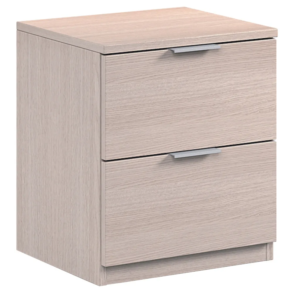 KIT COMODINO DUE CASSETTI ROVERE KIT COMODINO DUE CASSETTI ROVERE