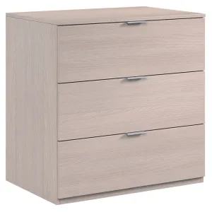 KIT CASSETTIERA TRE CASSETTI ROVERE