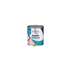 SMALTO BRILLANTE ALL'ACQUA BIANCO 0,5 L