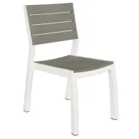 SEDIA 'HARMONY' BIANCO/TORTORA KETER