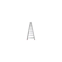 SCALA ALLUMINIO SEMPLICE 14 GRADINI 4,0 MT
