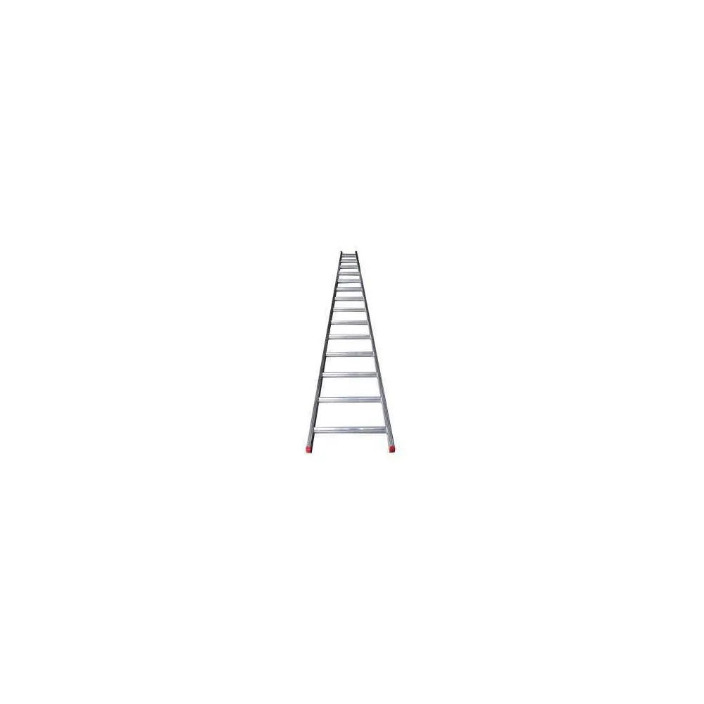 SCALA ALLUMINIO SEMPLICE 14 GRADINI 4,0 MT