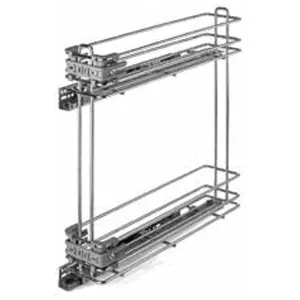 CESTELLO AMMORTIZZATO AD ESTRAZIONE CON GUIDE LATERALI SOFT CLOSE L.15 x P.45x H.49