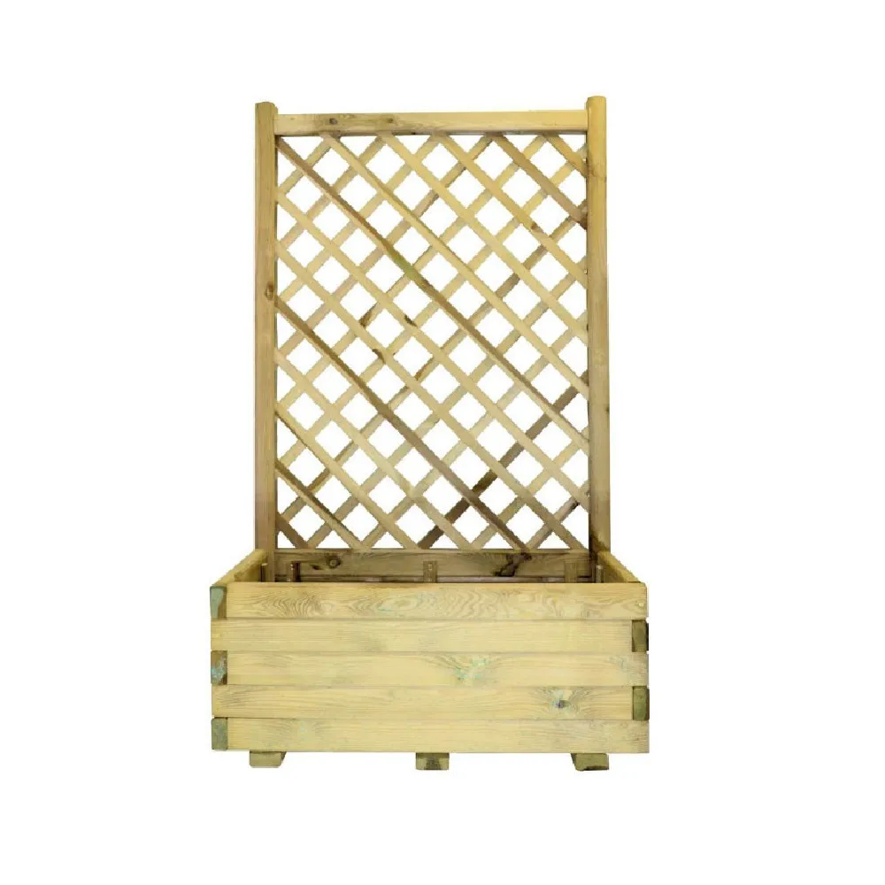 FIORIERA CON GRIGLIA CM. 80X40X135H. FIORIERA CON GRIGLIA CM. 80X40X135H.