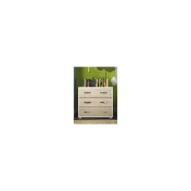 LINEA MODERN CASSETTONE 3 CASSETTI CM 91X45X81H BIANCO/OLMO