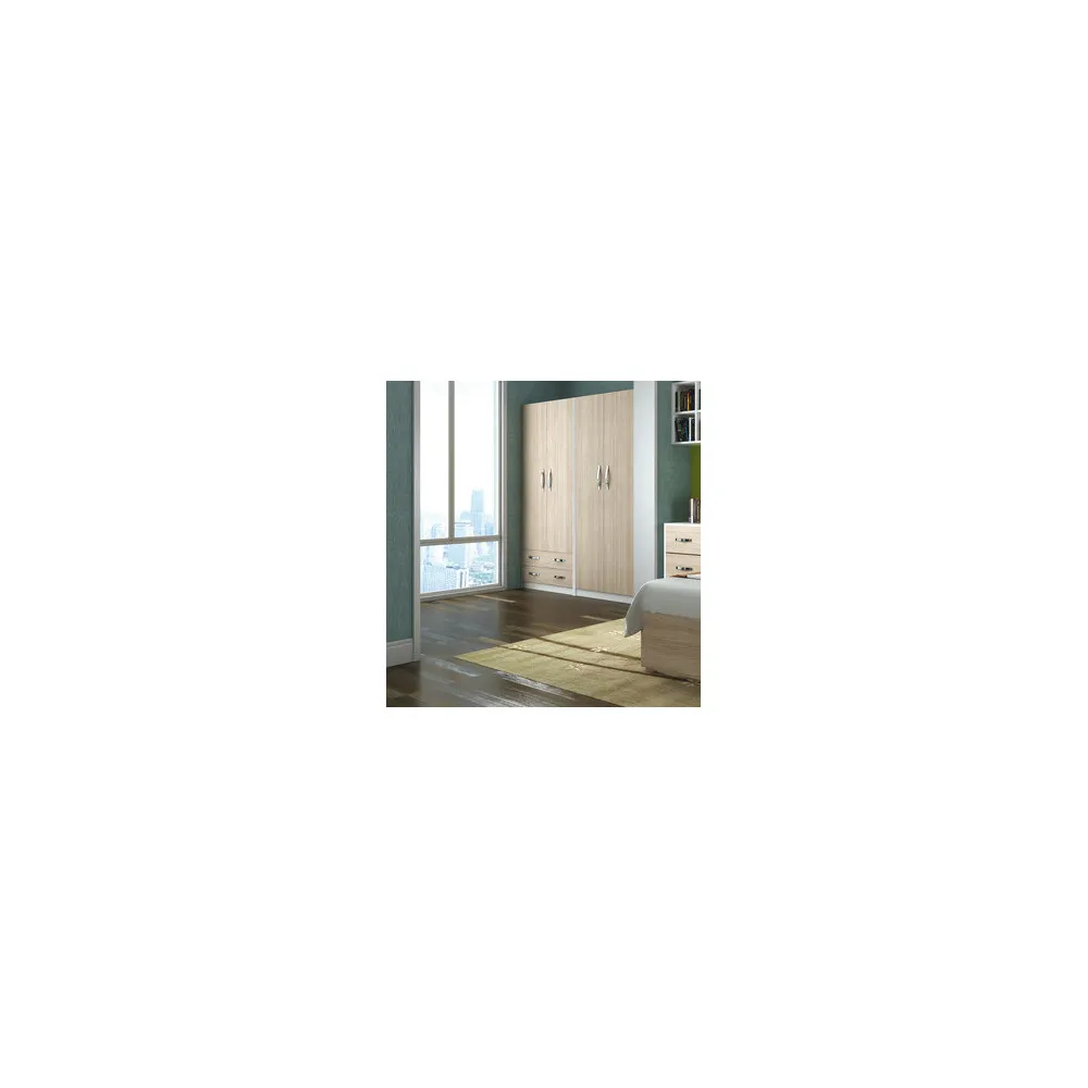 LINEA MODERN ARMADIO 2 ANTE CM 90X52X210 OLMO