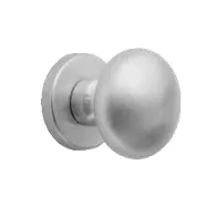 POMOLO TONDO IN ZAMA SERIE "SALERNO" FINITURA 40-51 Ø65MM CROMOSATINATO