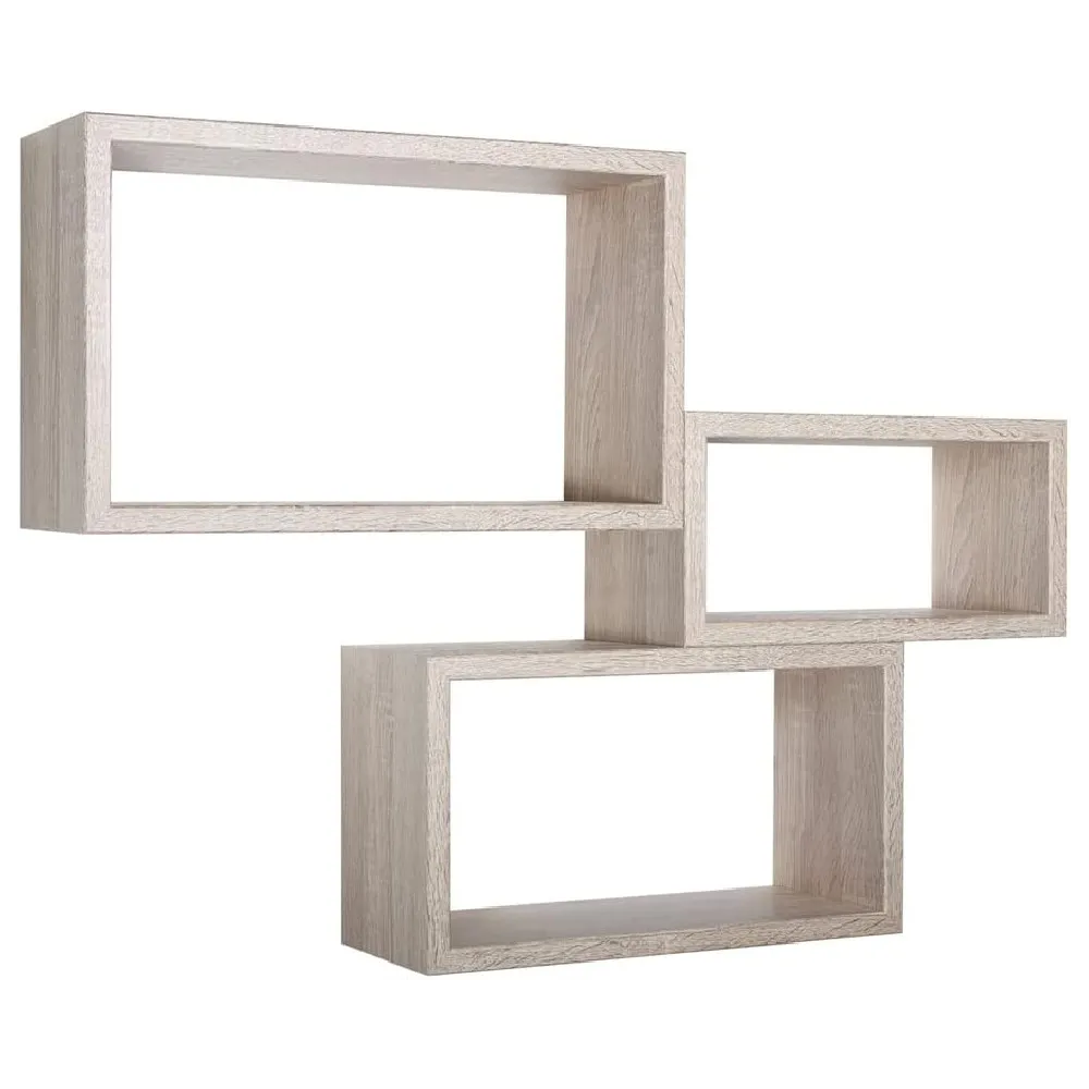 SET 3 MENSOE "NICHE" RETTANGOLARI ROVERE GRIGIO SET 3 MENSOE "NICHE" RETTANGOLARI ROVERE GRIGIO