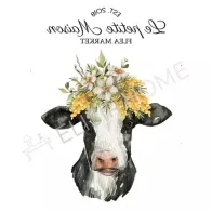 STAMPA TRASFERIBILE "PRIMAVERA, PETITE MAISON" 28x40CM DI ELISIS HOME