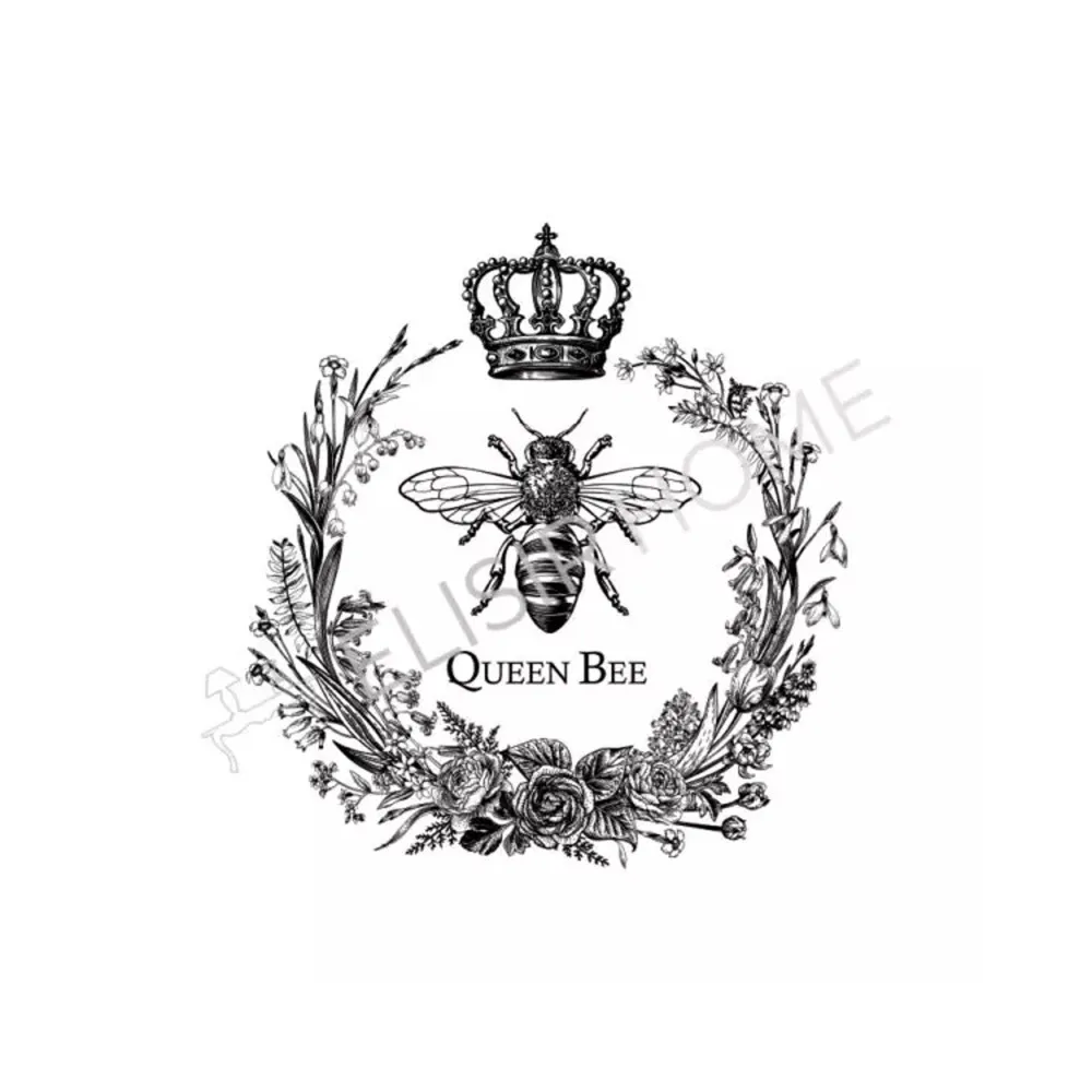 STAMPA TRASF.FANTASIE QUEEN BEE 28X40 CM