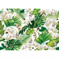 STAMPA TRASFERIBILE "FLORA&FAUNA, TROPICAL ORCHID" 28X40CM