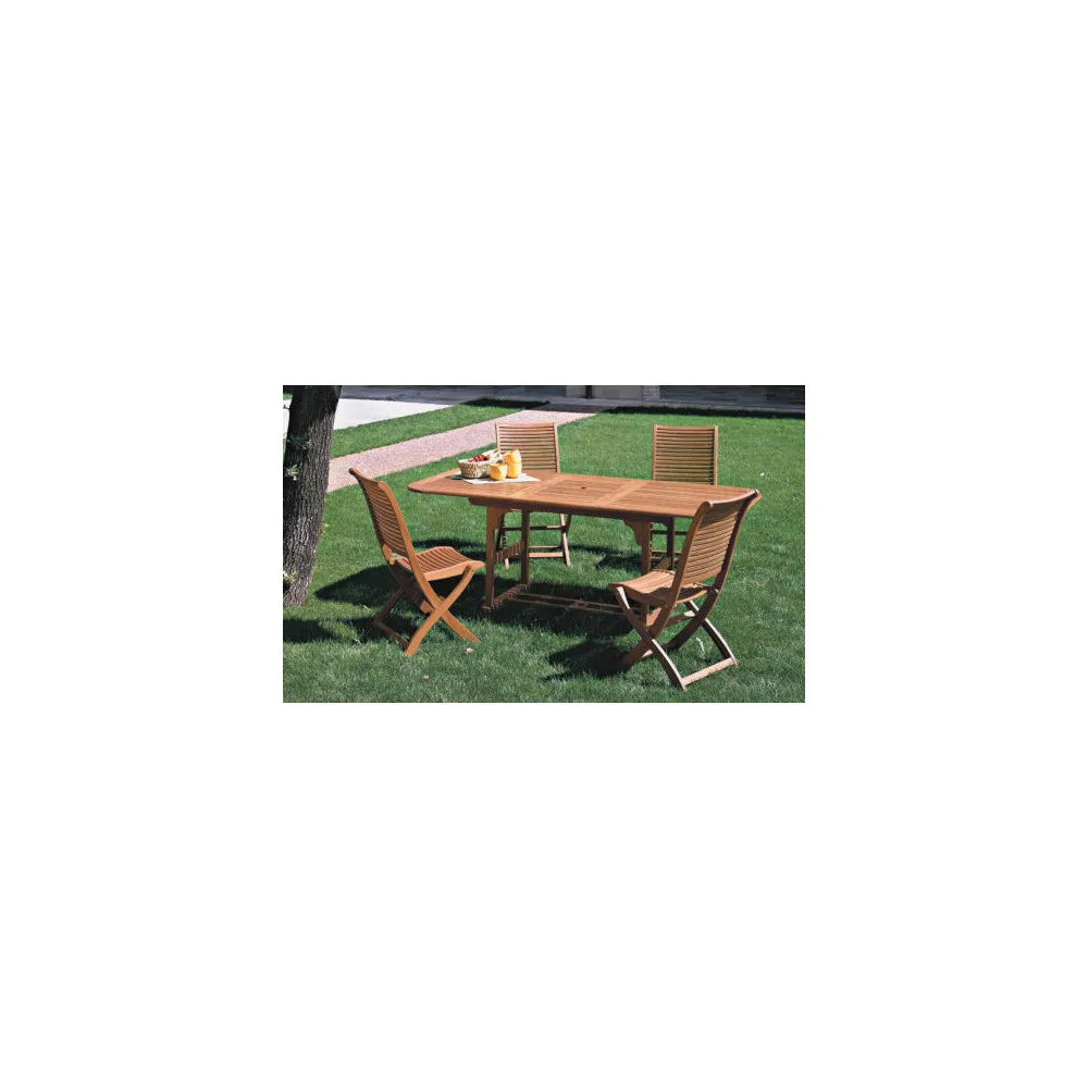 TAVOLO IN LEGNO RIVIERA CM 150/200X100X75H