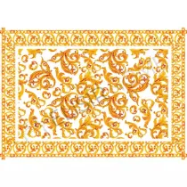 STAMPA TRASFERIBILE "FANTASIA, BAROCCO D'AMBRA" 28X40CM MAGIC PAINT